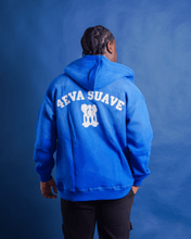 Load image into Gallery viewer, 4EVA SUAVE AZUL ZIP-UP HOODIE